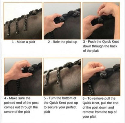 Einflechthilfe Quick Knot Deluxe