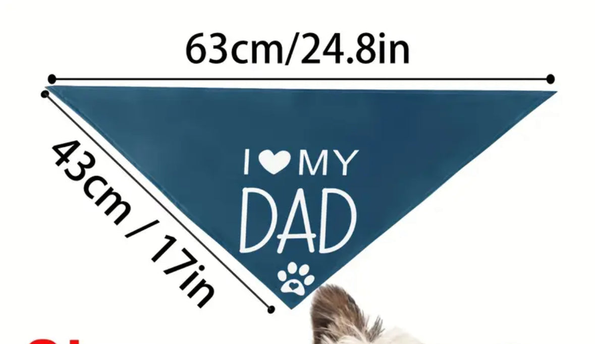 Dog Bandana DAD