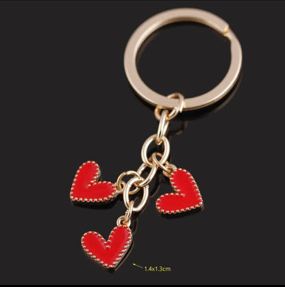 Schlüsselanhänger Hearts