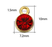 Geburtssteine Gold Topping