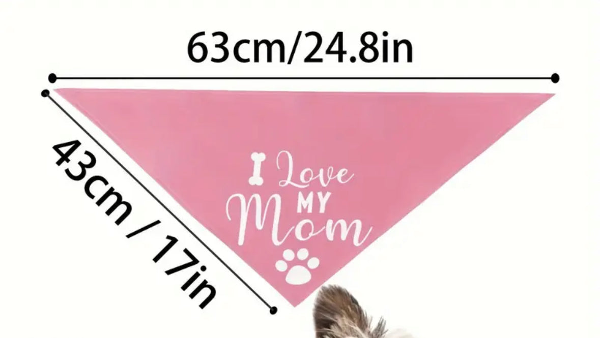 Dog Bandana MOM