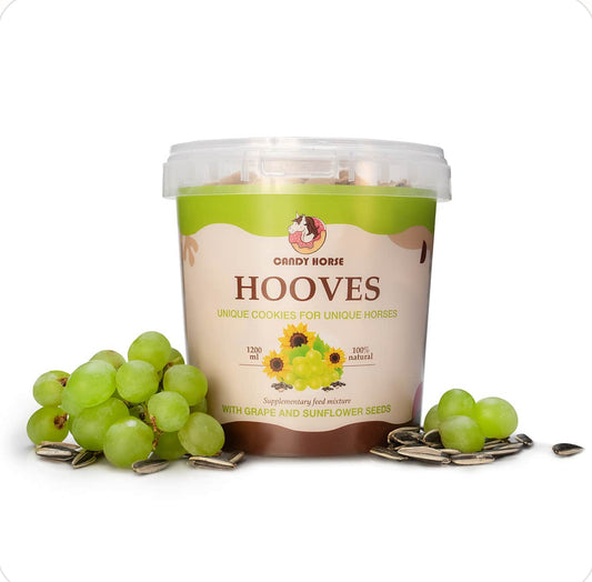 🍇 Candy Horse Hooves – Traube & Sonnenblume 1.2L