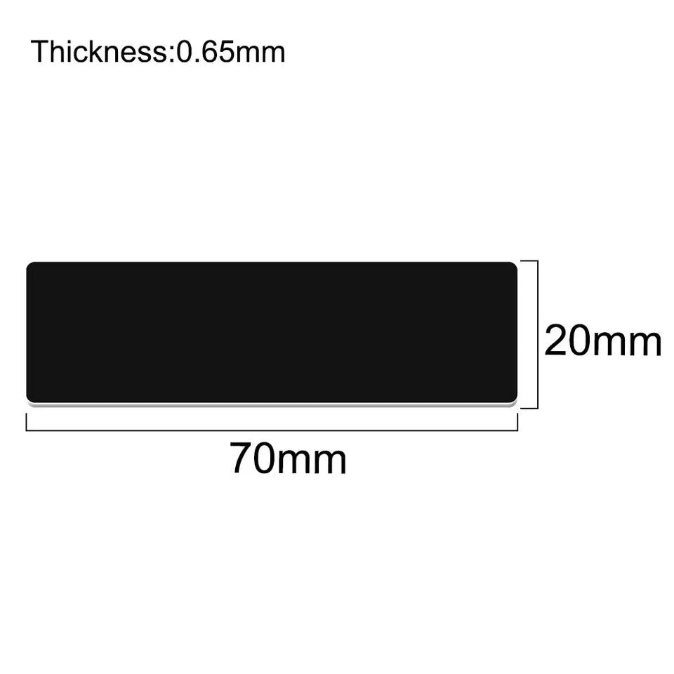 Magnet-Namensschild individuell graviert