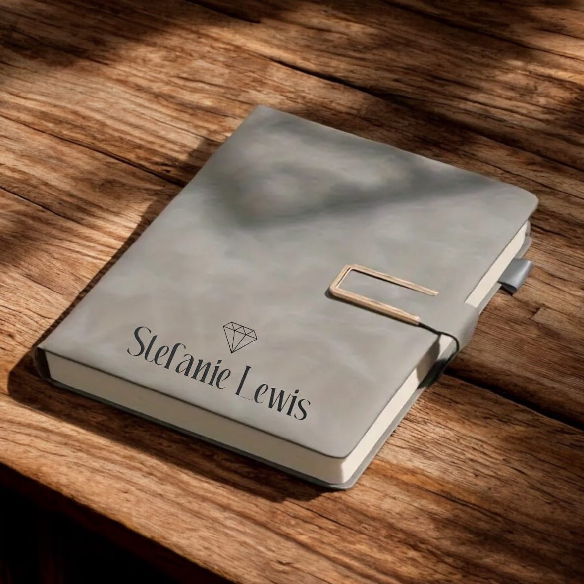 Notizbuch individuell graviert