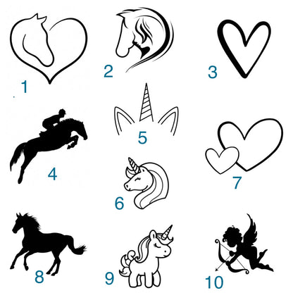 Individuelle Glitzertasse Sunrise