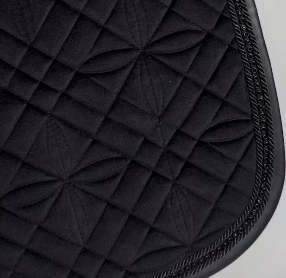 ED Velvet Schabracke Black