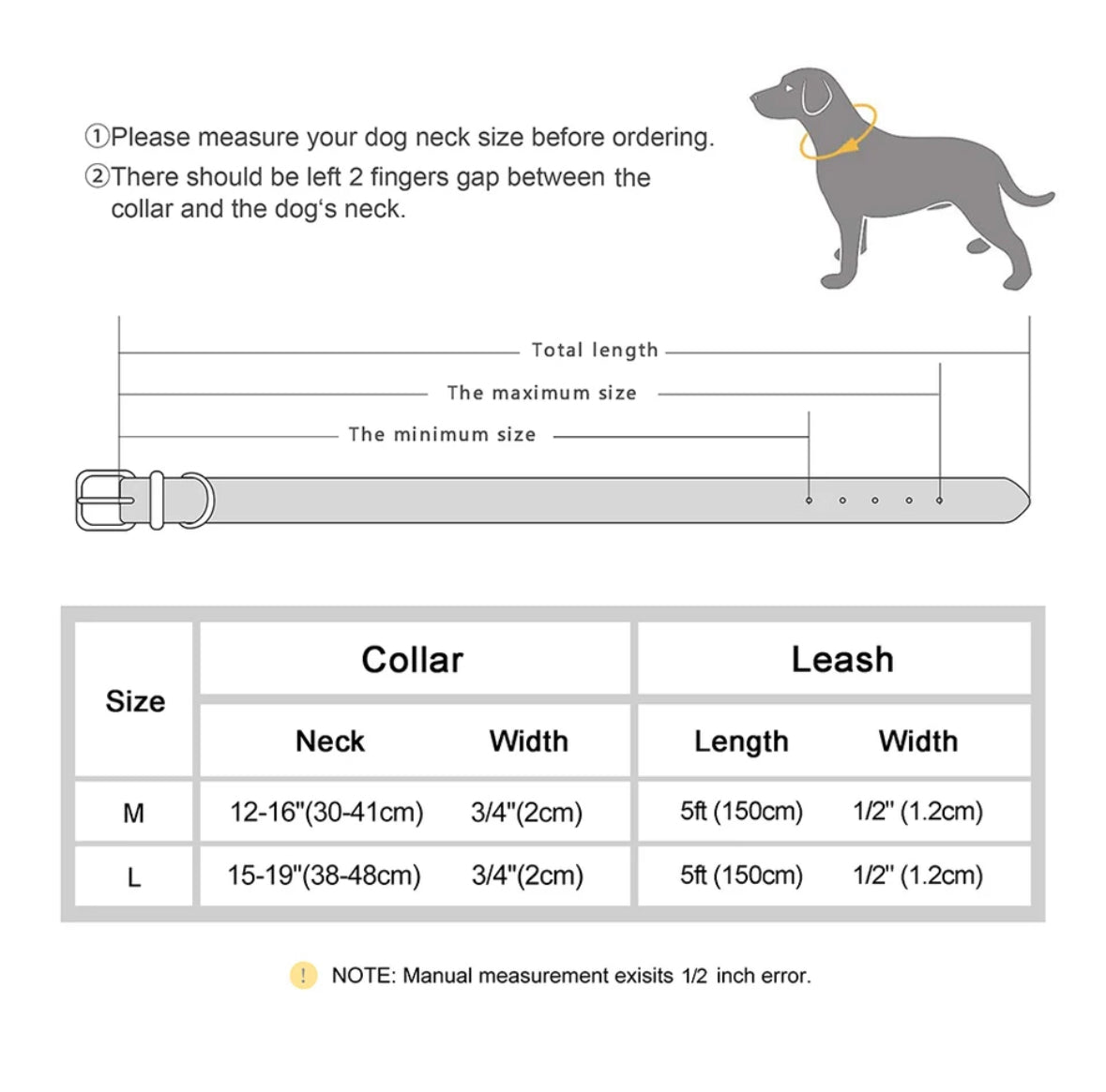 Halsband - Leinenset Leather Passion