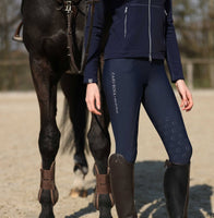 Reitleggins Carosie fullgrip Navy