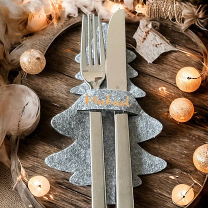 Besteckhalter individuell Beschriftet