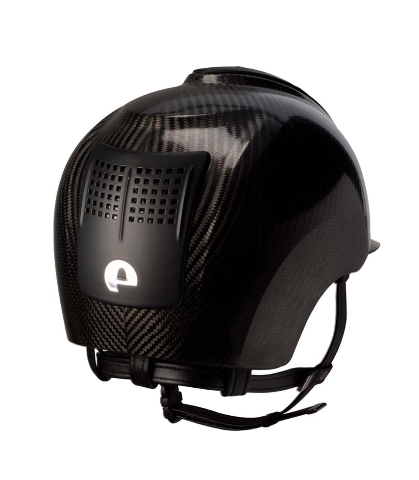 CARBON-HELM E-LIGHT SHINE / 3 BLACK MATT INSERTS