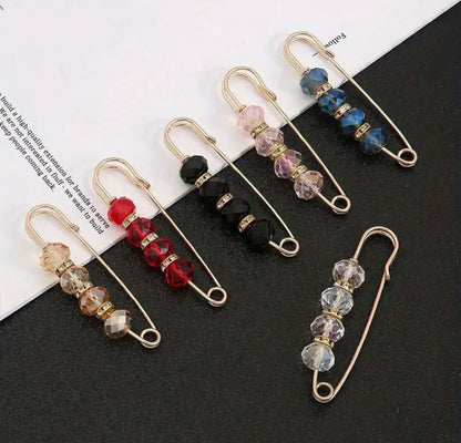 Kopfnummernadeln Color