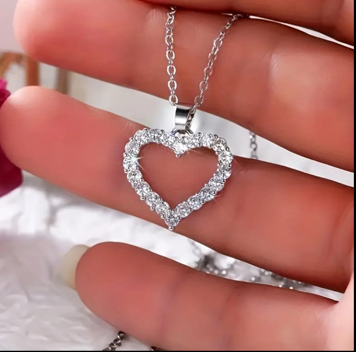 Halskette Diamond Love