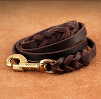 Halsband - Leinenset Leather Passion