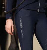 Reitleggins Carosie fullgrip Navy