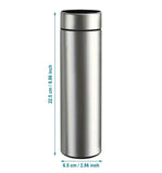 Thermosflasche mit Temperaturanzeige und individuellem Schriftzug