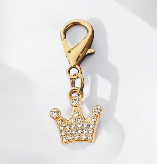 Diamond Crown Charm