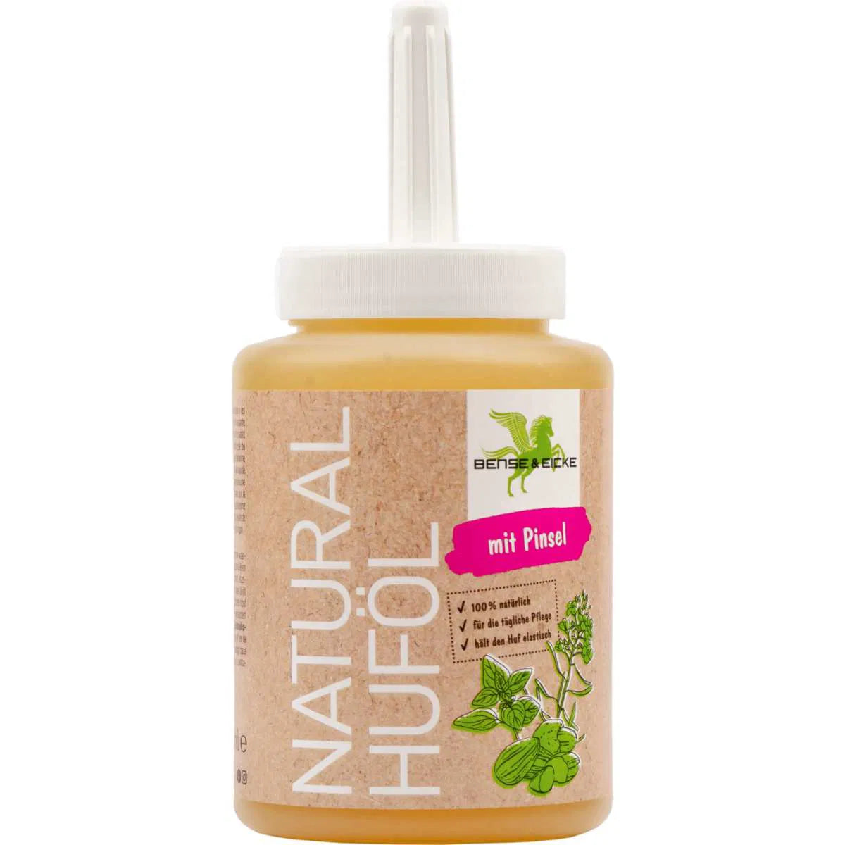 Huföl Natural mit Pinsel