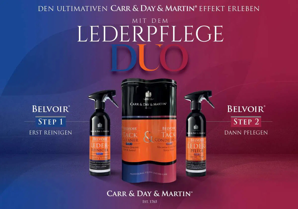 Lederpflege Belvoir, Duo-Box, Tack Cleaner, Tack Conditioner
