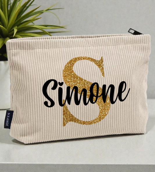 Individuelle Kosmetiktasche Initials
