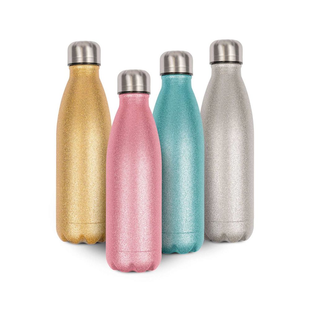 Individuelle Glitzer-Thermosflasche Unique