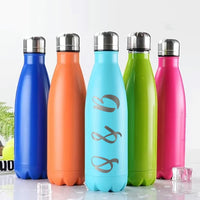 Thermosflasche Pop of Color mit individuellem Schriftzug