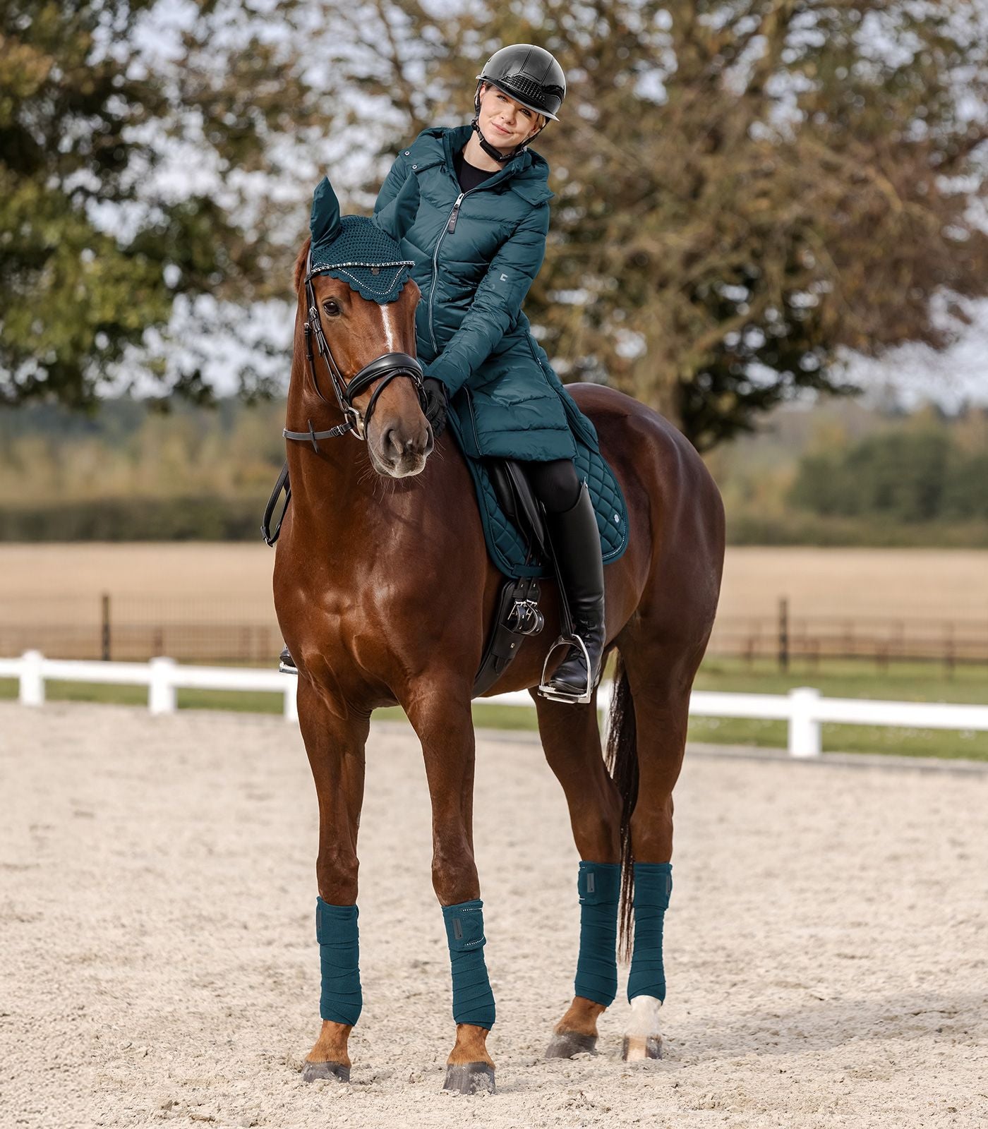 Fliegenohren Nepal Petrol