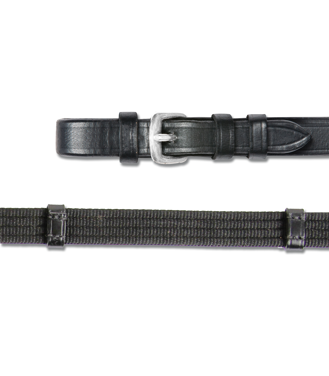 Star Gurtbandzügel Schwarz