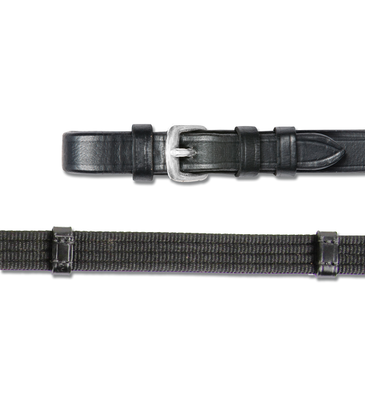 Star Gurtbandzügel Schwarz