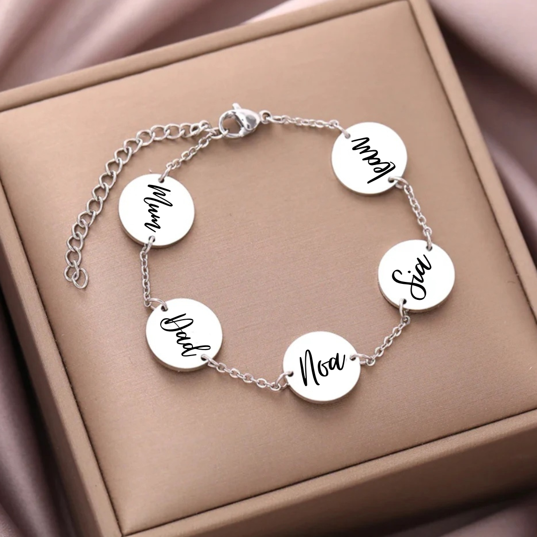 Armband the Five individuell graviert