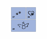 Marke Herz special Script individuell graviert