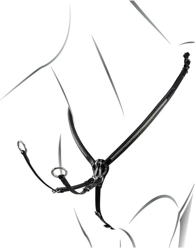 Clincher Vorderzeug Schwarz Silber