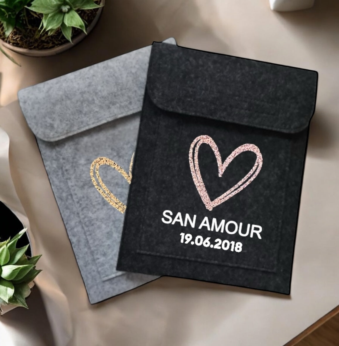 Individuelle Equidenpasshülle Heart