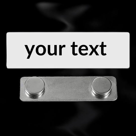 Magnet-Namensschild individuell graviert