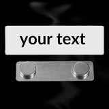 Magnet-Namensschild individuell graviert