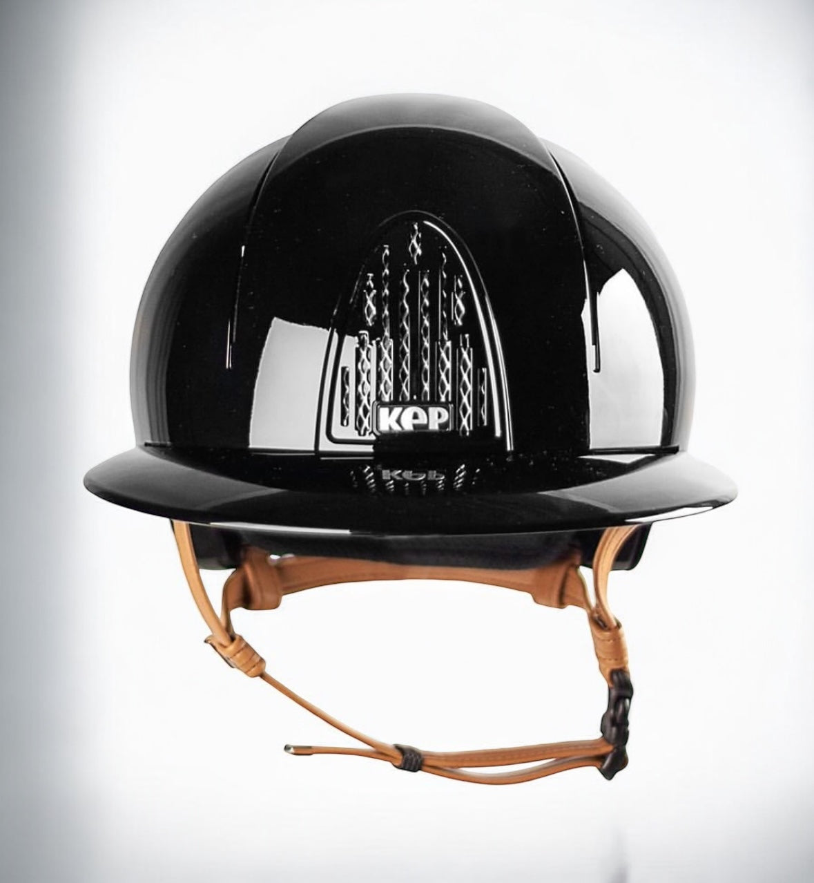 KEP Smart Polo Polish Black Beige Chin