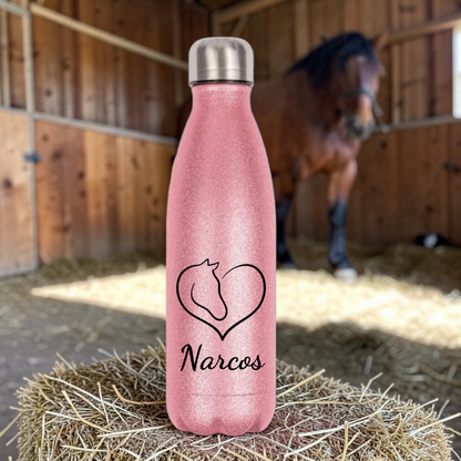 Individuelle Glitzerthermosflasche Soulhorse