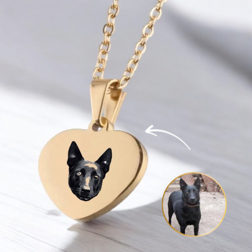 Halskette Love Dog & Cat individuell graviert
