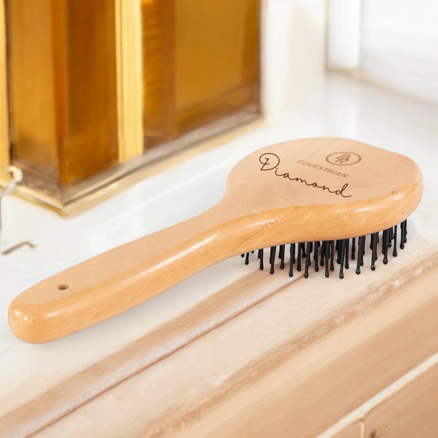 Mähnenbürste Bamboo Eco mit individueller Gravur