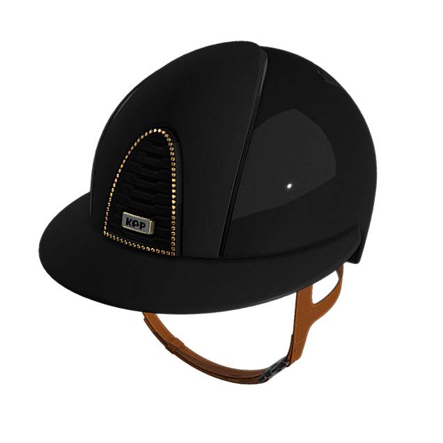 KEP Cromo 2.0 Polo Shine Black Front und Rear Textile Black Champagne Swaro Frame