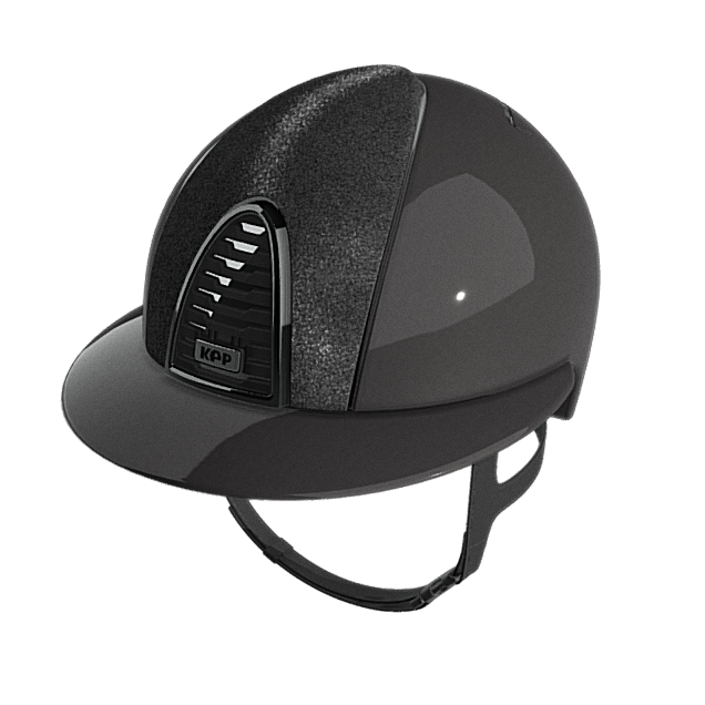 KEP Cromo 2.0 Polo Shine Grey Fabrics Star Black Front