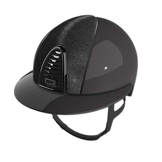 KEP Cromo 2.0 Polo Shine Grey Fabrics Star Black Front