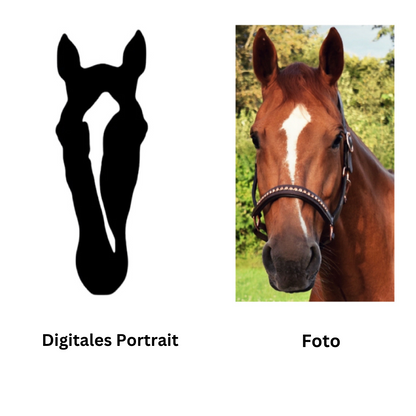 Individuelle Tasse Portrait