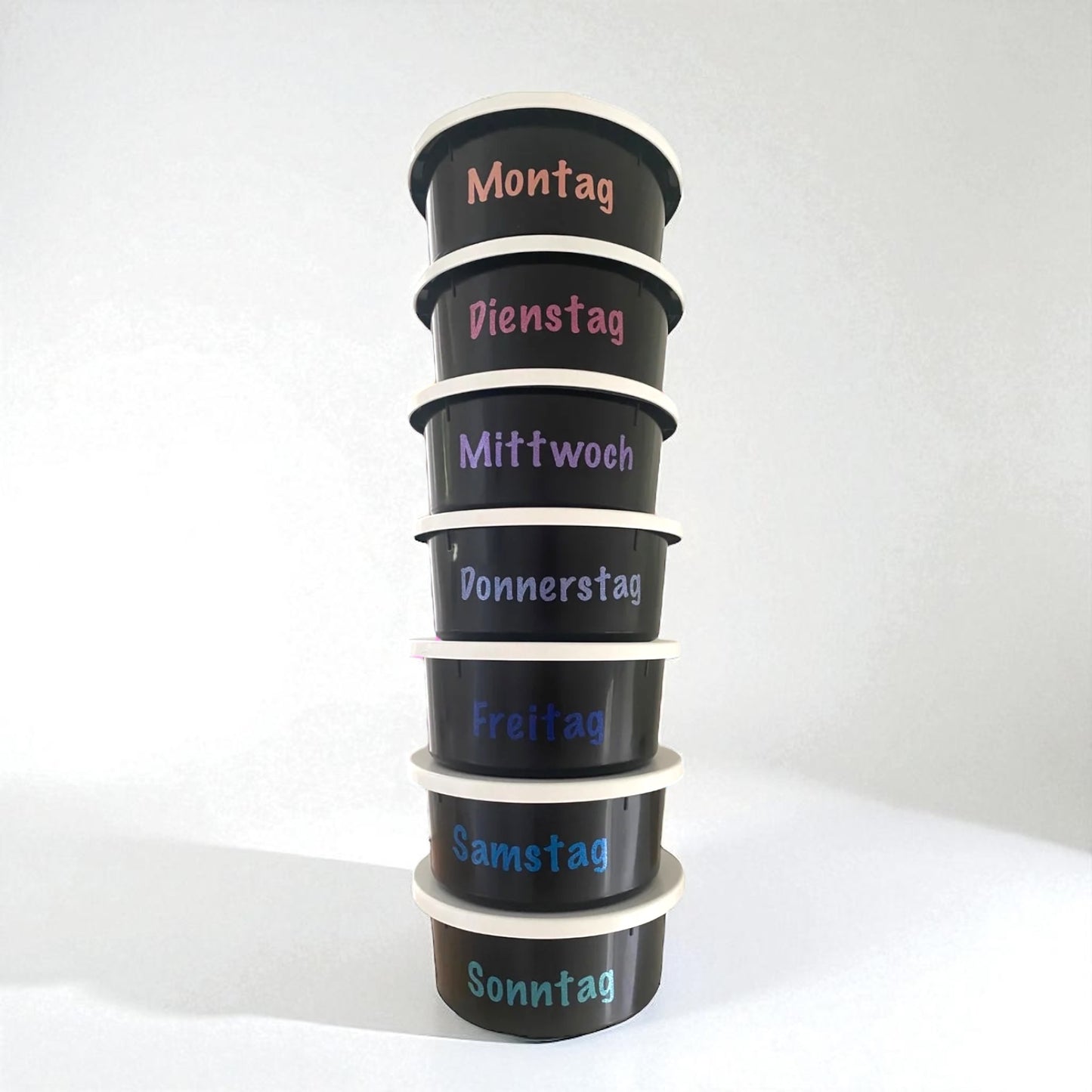 Futterschüsseln Weekly-Set 2L