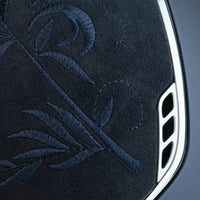 Samshield 2.0 Miss Shield Shadowmatt Blue mit Flower Embroidery Top und Band und Crystal Fabric Blason