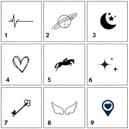 Namensanhänger Gross individuell Graviert