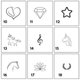 Armband the Five individuell graviert