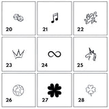 Armband the Five individuell graviert