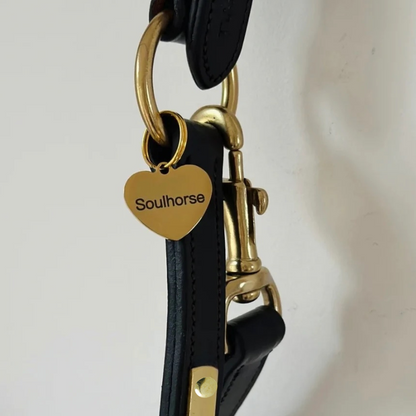 LeMieux Lederhalfter extra Soft mit individueller Gravur