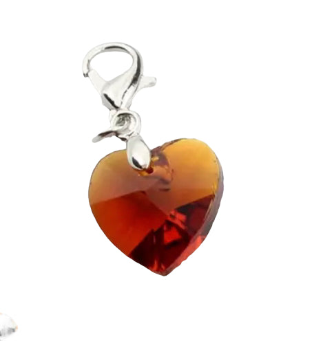 Herz Glücksbringer Charm