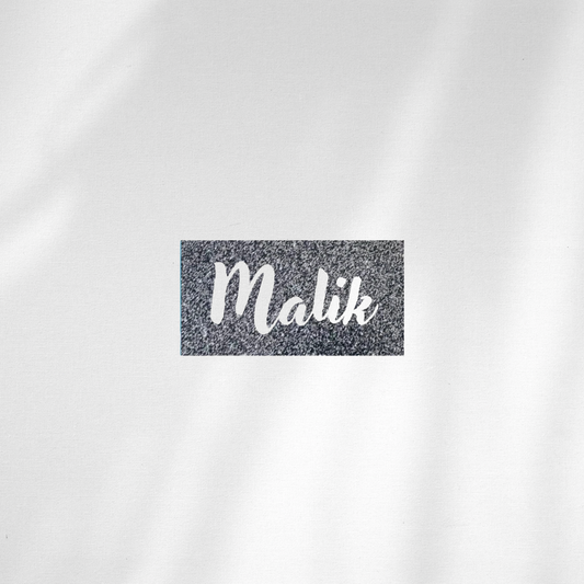 Individuelle Boxentafel Small Glitter